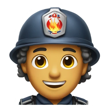 Bomberos francés sticker