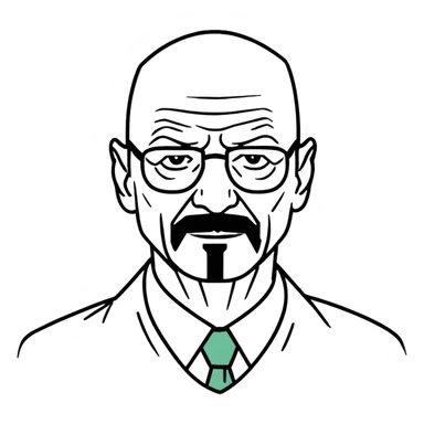 Walter White sticker
