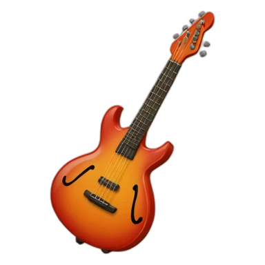 Crabe joue de la guitare sticker