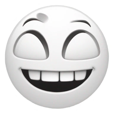 Tête de mort qui rigole sticker