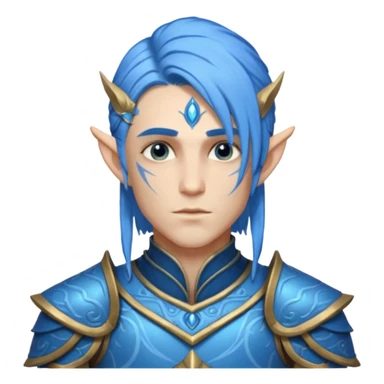 ESO male water elf sticker