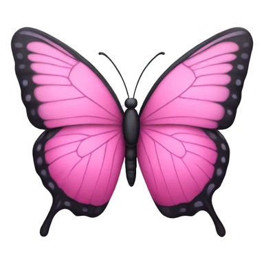 Pink Butterfly sticker