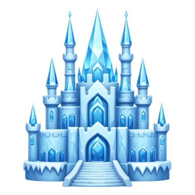 Ice Kingdom palace sticker