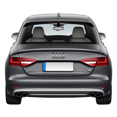 Audi a4 зад sticker