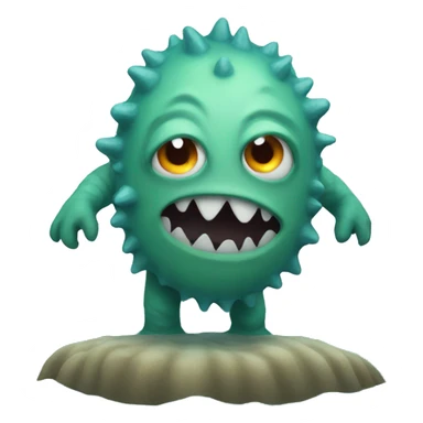 Monster in the sea sticker