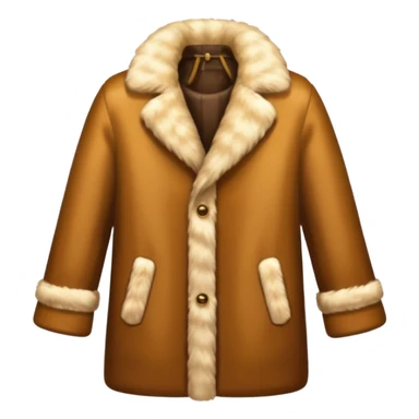 A luxurious fur coat sticker