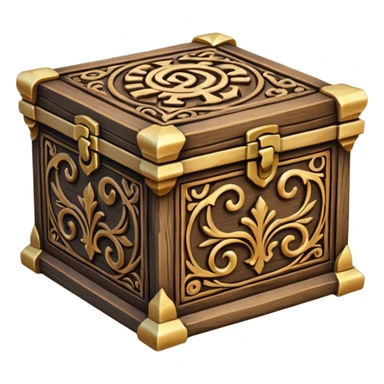 mysterious box sticker