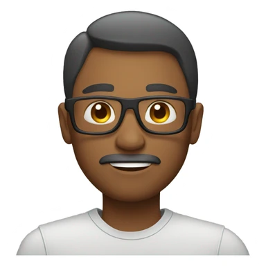 hardworking active man sticker