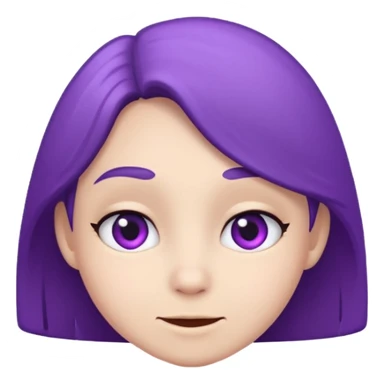 Demon violet 😈 sticker