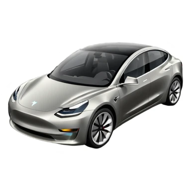 Tesla model 3 stuck in traffic sticker