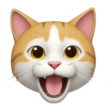 Gato cantando sticker