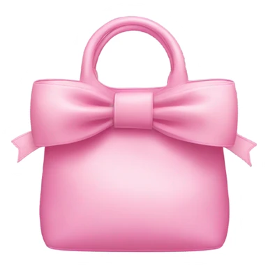 Dior bag with cute pink bows sticker
