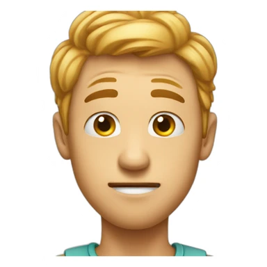 Flushed Face sticker