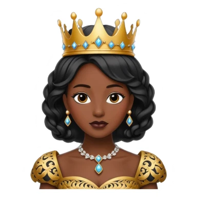 black queen sticker