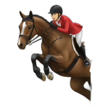 Show jumping  sticker