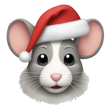 mouse christmas  sticker