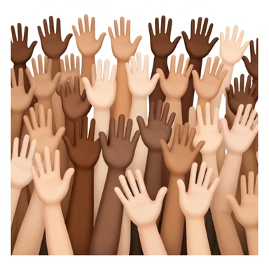 The crowd clapping sticker