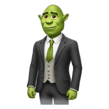 shreck-businessman sticker