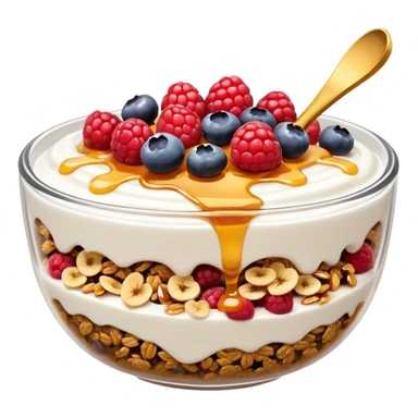 granola bowl sticker