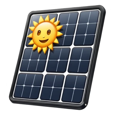solar panel sticker