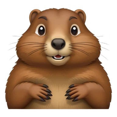 Wściekły świstak sticker