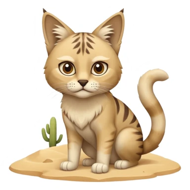 Felis margarita  sticker