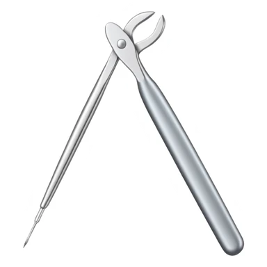 Tweezers for eyebrows sticker