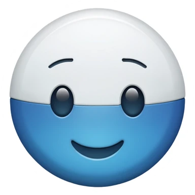 button without eyes sticker