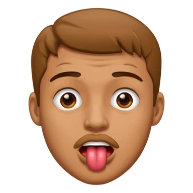 Guy drooling sexy sticker