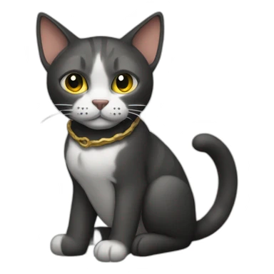 hammered-cat sticker