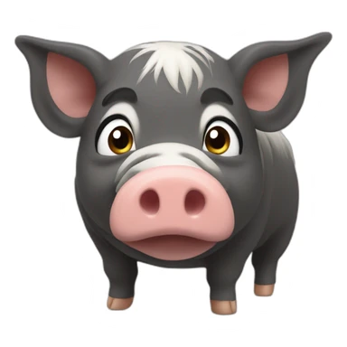 Cochon qui pete sticker