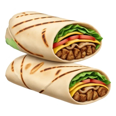 small shawarma sticker
