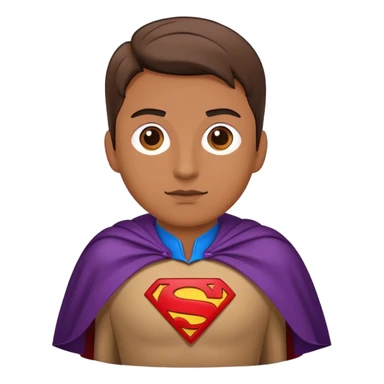 Mortgage loan officer wearing cape sticker