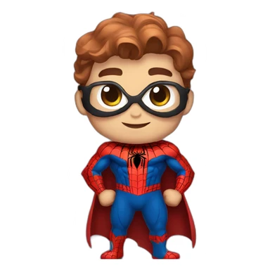 spider man chibi sticker
