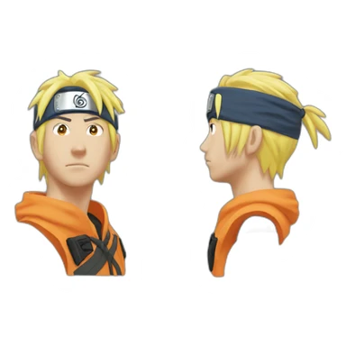 Naruto realist sticker