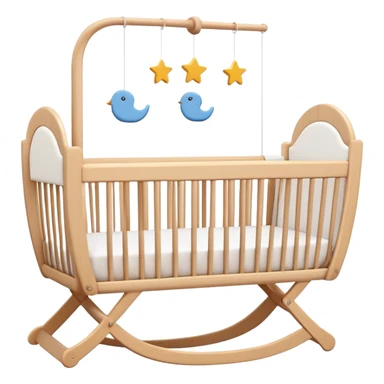 Baby crib sticker