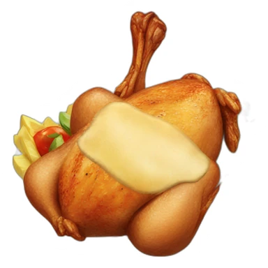 Pollo asado sticker