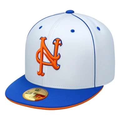 New york Mets hat sticker