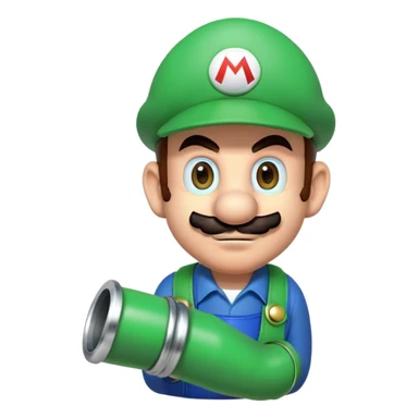 mario green pipe sticker