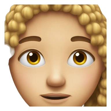 face with pimples sticker