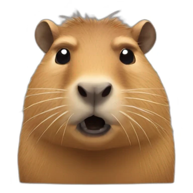 capybara angry sticker