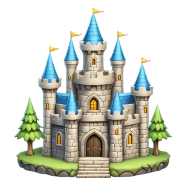 elf castle sticker