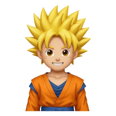 I want emoji of Goku sticker