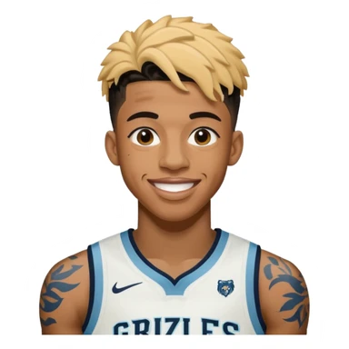 Ja Morant Grizzlies sticker