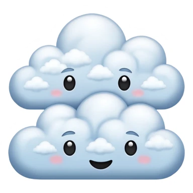 nubes sticker