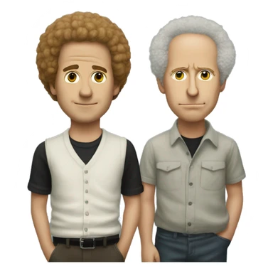 Simon and Garfunkel  sticker