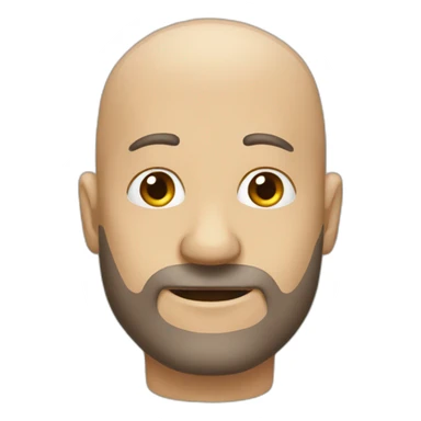 baldness sticker