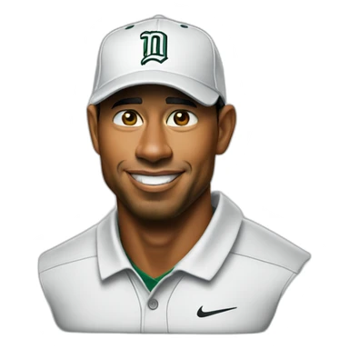 tiger-woods-with-cap sticker