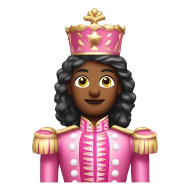 Pink Nutcracker sticker