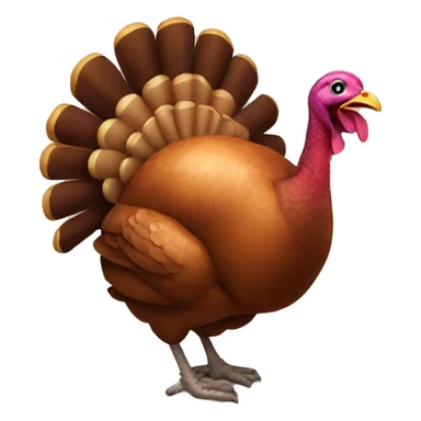 thanksgiving turkey sticker